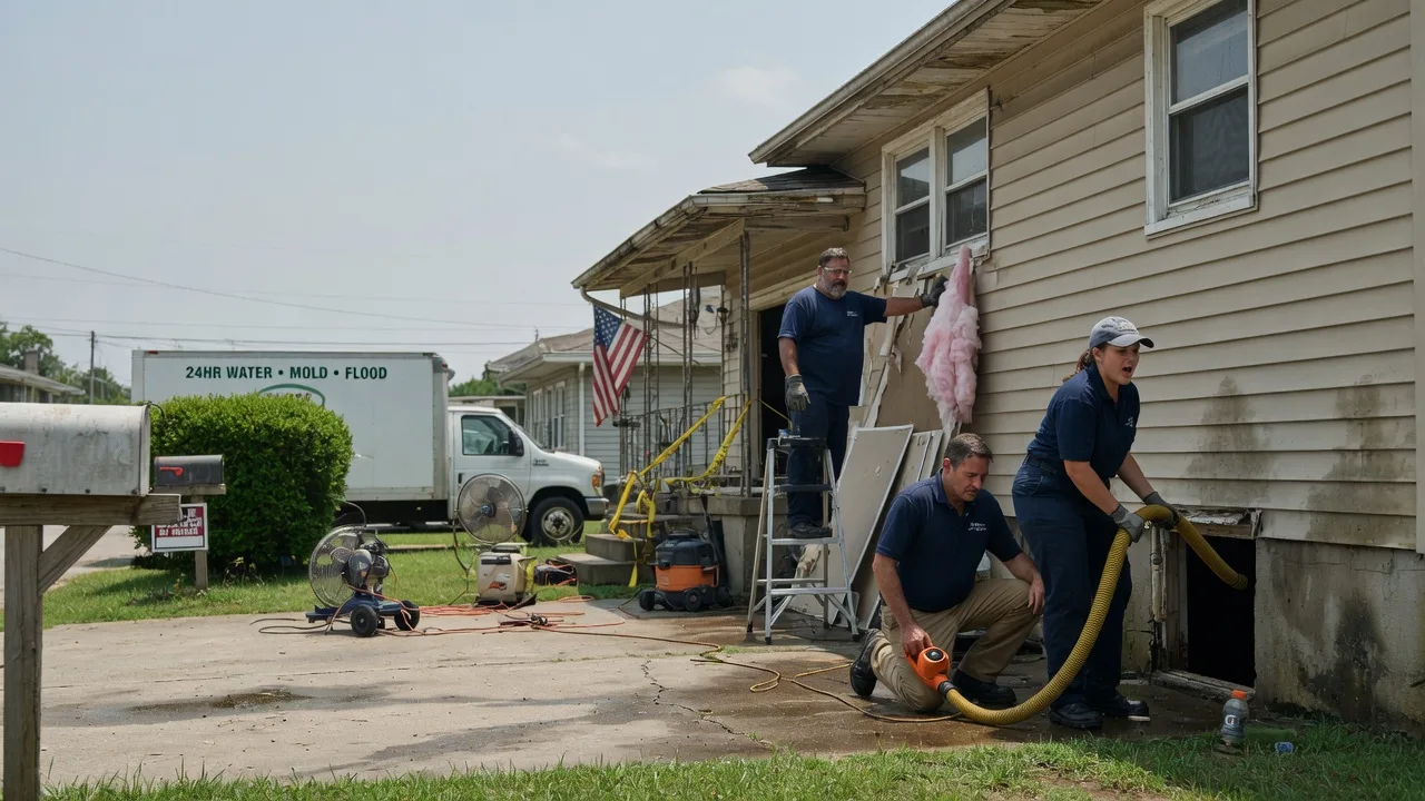 Water Damage Repair in Temple, ME near me